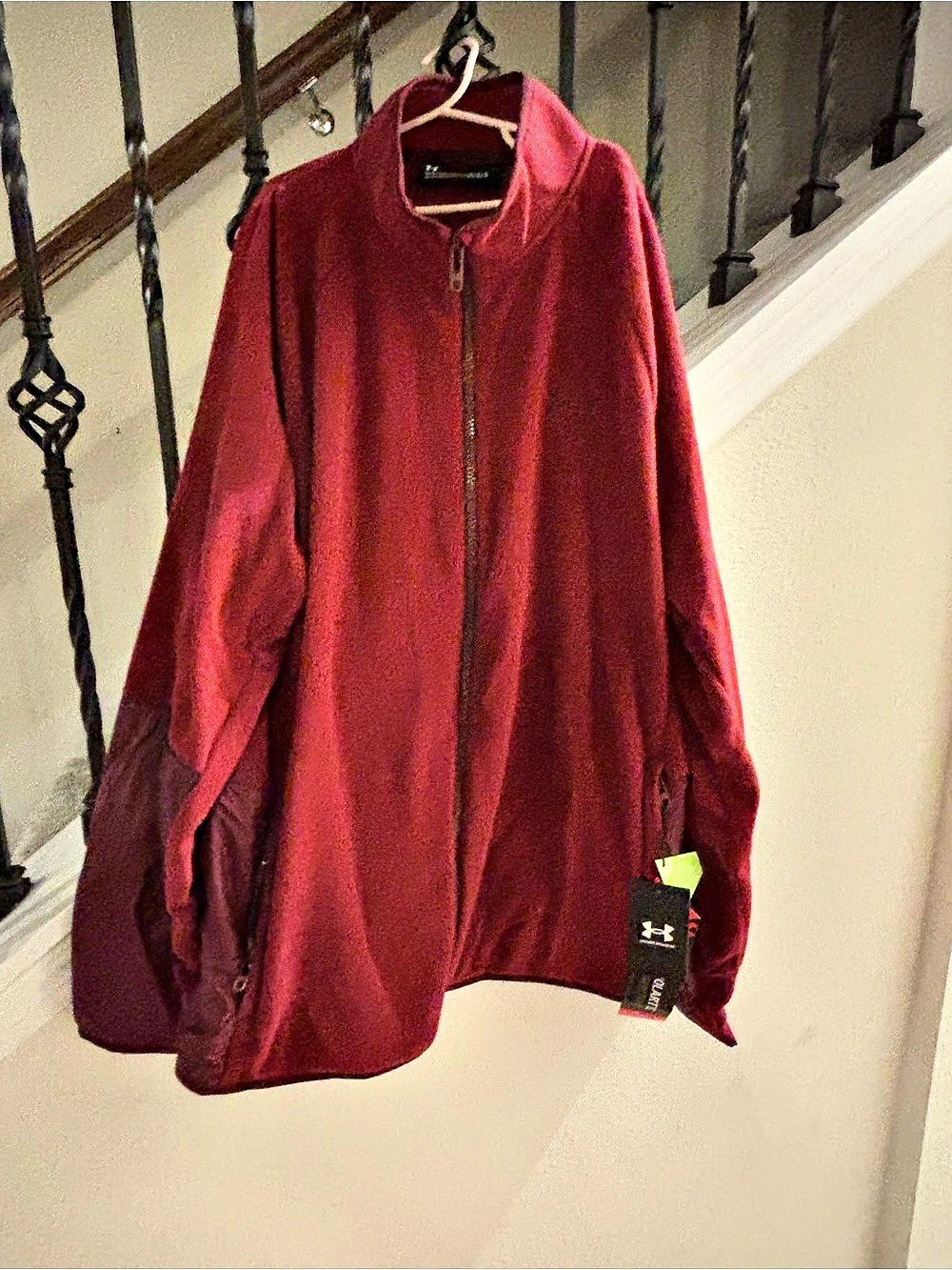 Under Armour Storm ColdGear Infrared Jacket Men's Red L NWT